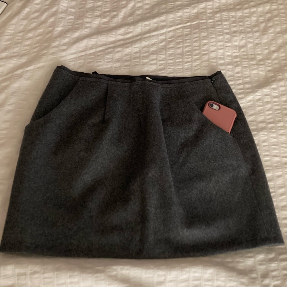 JCrew Wool Mini skirt size 6